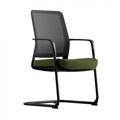 Krede - K30S-02 Cantilever Chair (Black Frame)