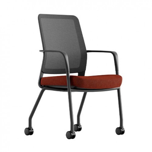 Krede - K30S-01 Four Legged Chair (Black Frame)
